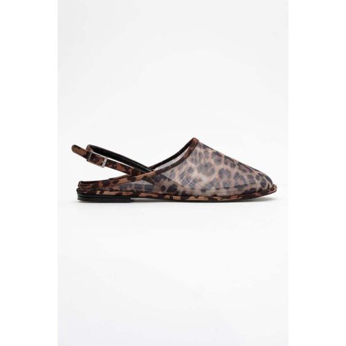 Sandales Shen Leopard Mesh Sandal (Women) - Prologue Shoes - Modalova
