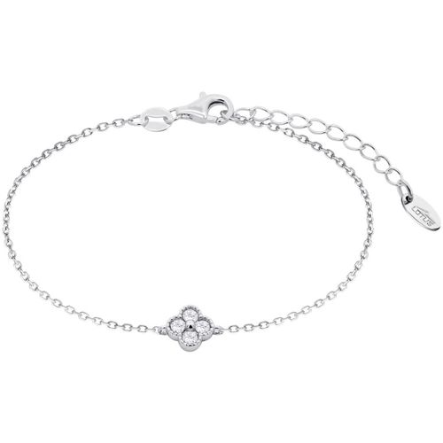 Bracelets Bracelet Silver argent trèfle empierré - Lotus - Modalova