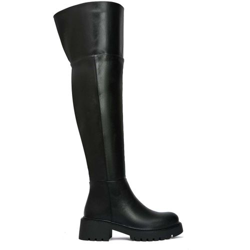 Cuissardes Cuissardes fourrées à semelle crantée, noires - Vera Collection - Modalova
