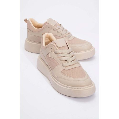 Baskets Ingrid - Beige Platform Sneakers - Forever & Always Shoes - Modalova