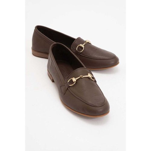 Mocassins Rory - Brown Leather Bit Loafers - Forever & Always Shoes - Modalova