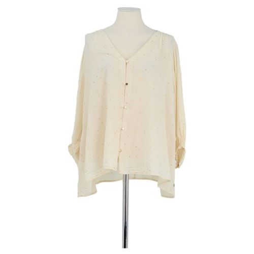 Blouses Blouse en coton beige - Des Petits Hauts - Modalova