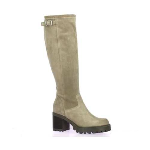 Bottes à talon Bottes cuir velours - Spaziozero - Modalova