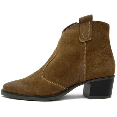 Bottines Bottines , Texanes, Daim - I58190 - Osvaldo Pericoli - Modalova