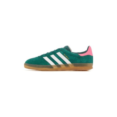 Baskets basses Gazelle Indoor Collegiate Green Lucid Pink - adidas - Modalova
