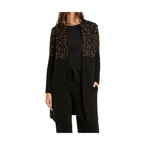 Gilet Morgan jacquard léopard - Morgan - Modalova