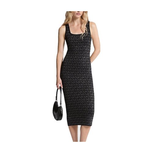 Robe Metallic Mk Sq Nk Drs - MICHAEL Michael Kors - Modalova