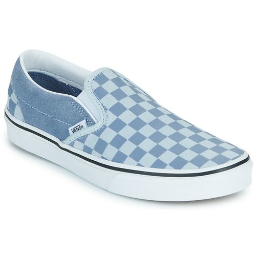 Slip ons Classic Slip-On CHECKERBOARD LIGHT BLUE - Vans - Modalova