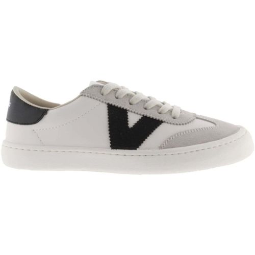 Baskets basses OLMO BAREFOOT EFECTO PIEL SERRAJE NEGRO - Victoria - Modalova