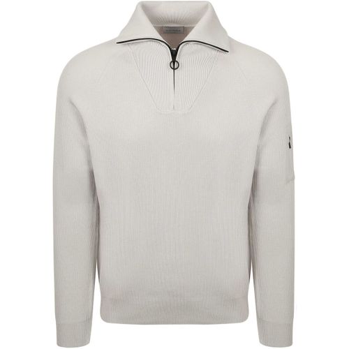 Pull Pull Demi-Zip Tias Cooldry Knit Greige - Suitable - Modalova