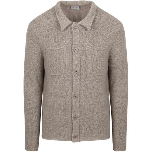 Surchemises Cardigan Boiled Wool Taupe - Suitable - Modalova