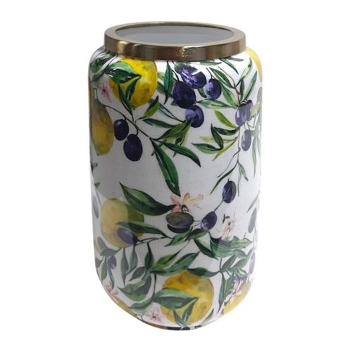 Vases, caches pots d'intérieur Vase Citron Et Olive S - Signes Grimalt - Modalova