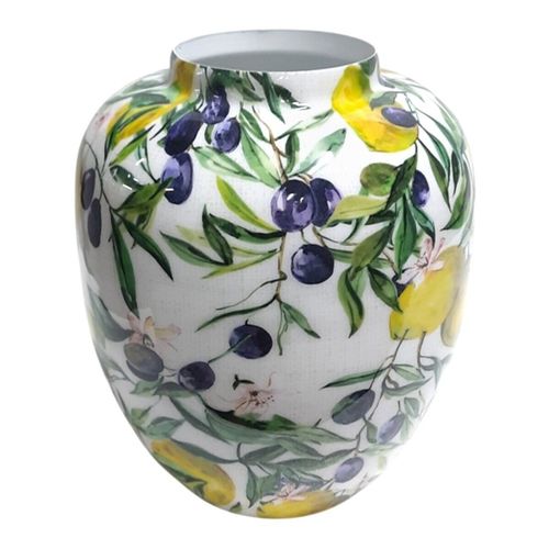 Vases, caches pots d'intérieur Vase Citrons Et Olives L - Signes Grimalt - Modalova