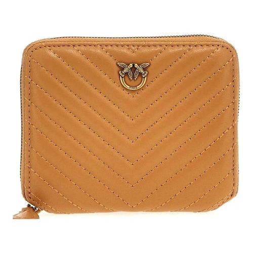 Portefeuille quilted leather wallet - Pinko - Modalova