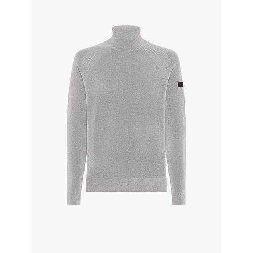 Pull Pull col roulé gris en velours - Roberto Ricci Designs - Modalova
