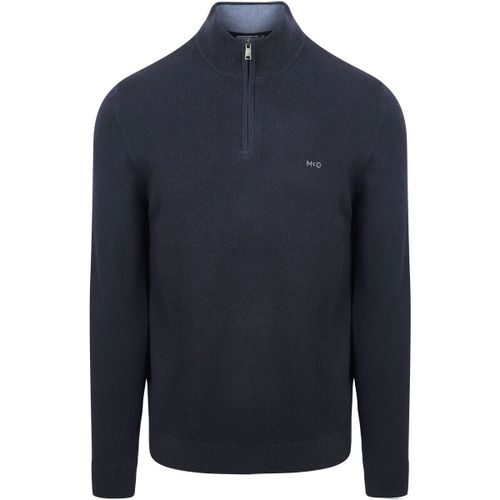 Pull Pull Half Zip Laine Merinos Structure Marine - Mcgregor - Modalova