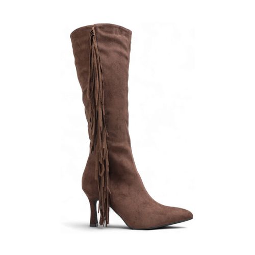 Bottes à talon Bottes, cuissardes - Marron - La Modeuse - Modalova