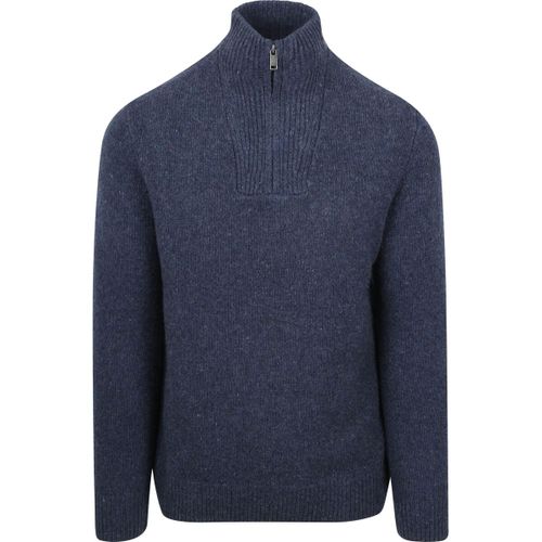 Sweatshirts Pull Half Zip Mix Laine d'Agneau Marine - Mcgregor - Modalova