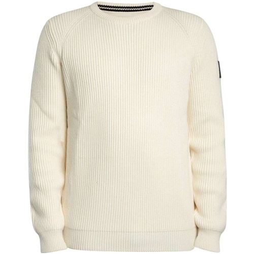 Pull Tricot côtelé griotte - Weekend Offender - Modalova