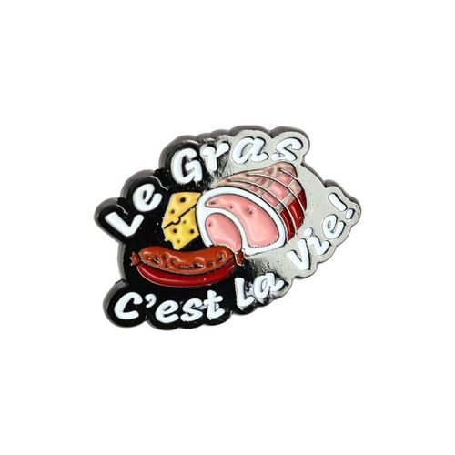 Broches Pin's Le Gras C'est La Vie! - Clj Charles Le Jeune - Modalova