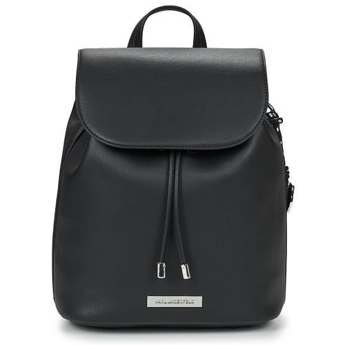 Sac a dos IKON SMOOTH SM FLAP BACKPACK - Karl Lagerfeld - Modalova