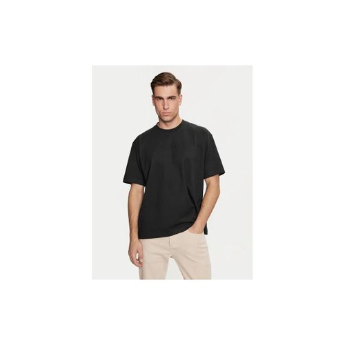 T-shirt M4YI44 K8FQ4 LOGO EMB TEE-A996 JET BLACK - Guess - Modalova