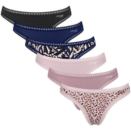 Strings String Paquet de 6 GO Crush String C6P - Sloggi - Modalova