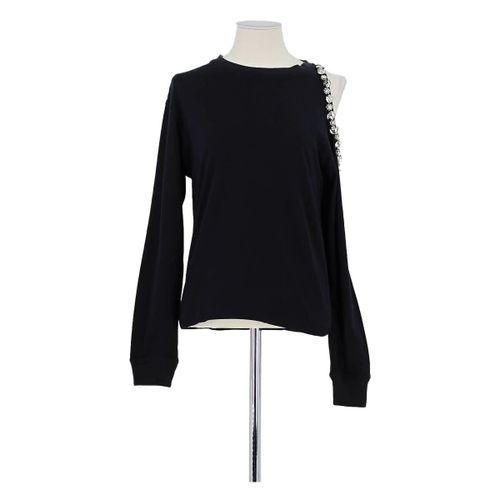 T-shirt Pull en coton noir - The Kooples - Modalova