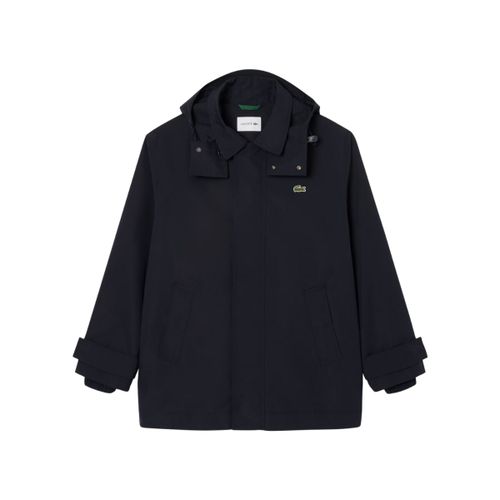 Blouson Parka a capuche Ref 67176 HDE Bleu marine - Lacoste - Modalova
