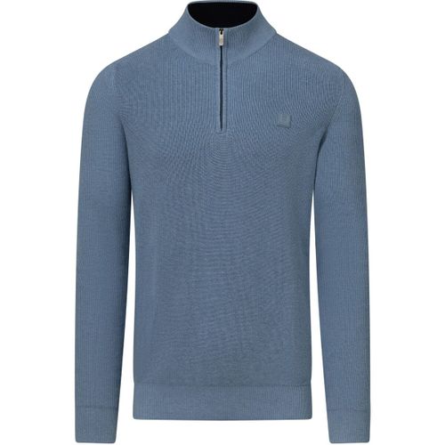 Sweatshirts Pull Half Zip Bleu - State Of Art - Modalova