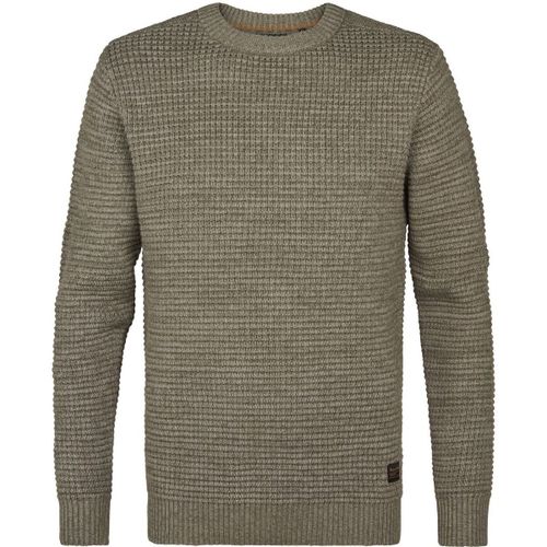 Sweatshirts Sweater Toledo Structure Olive - Petrol Industries - Modalova