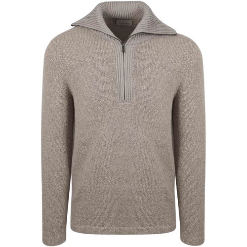 Sweatshirts Deep Zip Pull-over Laine Boiled Taupe - Suitable - Modalova