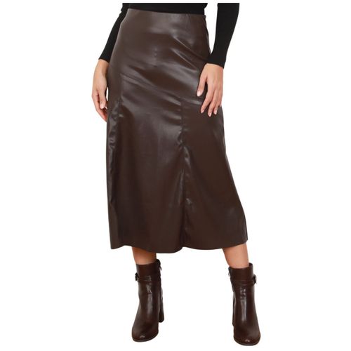 Jupes midi Jupes - Marron - La Modeuse - Modalova
