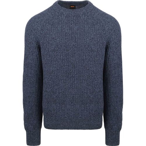 Sweatshirts Pull Klacier Wool Blend Marine - BOSS - Modalova