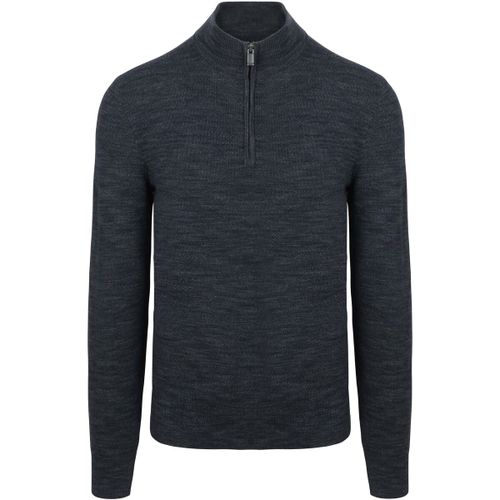 Pull Pine Knit Pull Demi-Zip Marine - Suitable - Modalova