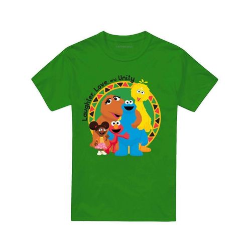 T-shirt Kwanzaa Laughter Love And Unity - Sesame Street - Modalova