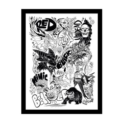 Affiches, posters 40 cm x 30 cm PM10647 - Dungeons & Dragons - Modalova