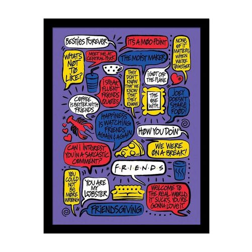 Affiches, posters 45 cm x 35 cm PM10733 - Friends - Modalova