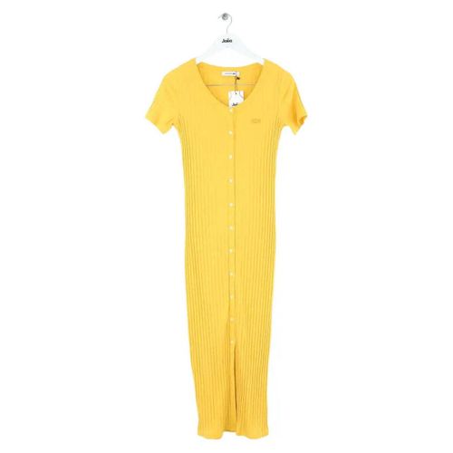 Robe Lacoste Robe en coton jaune - Lacoste - Modalova
