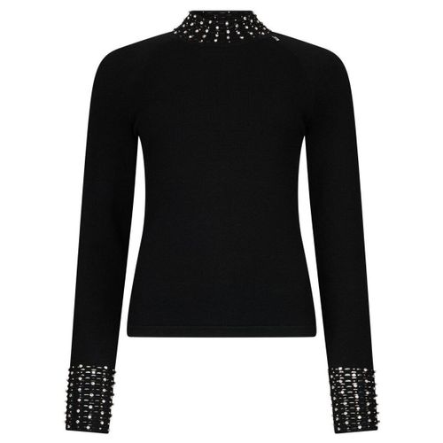Pull Pull avec découpe et broderies - Liu Jo - Modalova