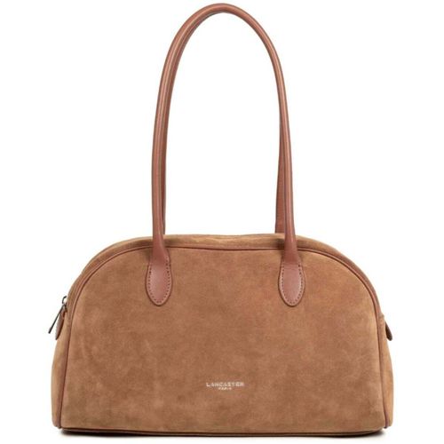 Cabas Sac cabas épaule Zippé Suède Camel - LANCASTER - Modalova