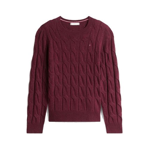 Pull Soft Wool Cable C-nk Ls - Tommy Hilfiger - Modalova