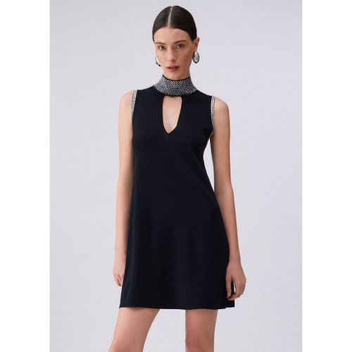 Robe courte Robe en maille avec strass - Liu Jo - Modalova