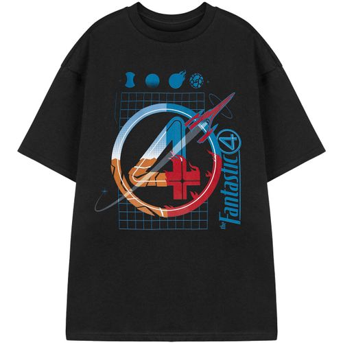 T-shirt Grid Fantastic Four T-shirt à manches courtes - Marvel - Modalova