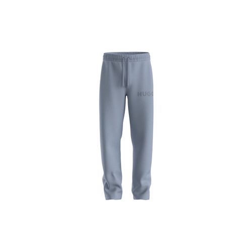 Jogging Bas de survêtement en molleton de coton Dumrulo Violet - HUGO - Modalova