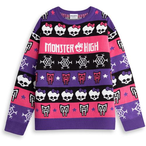 Sweatshirts Skull Snowflake Fairisle Pull de Noël - Monster High - Modalova