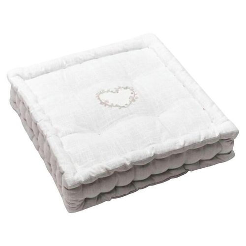 Coussins Coussin de sol Charme blanc brodé - Today - Modalova