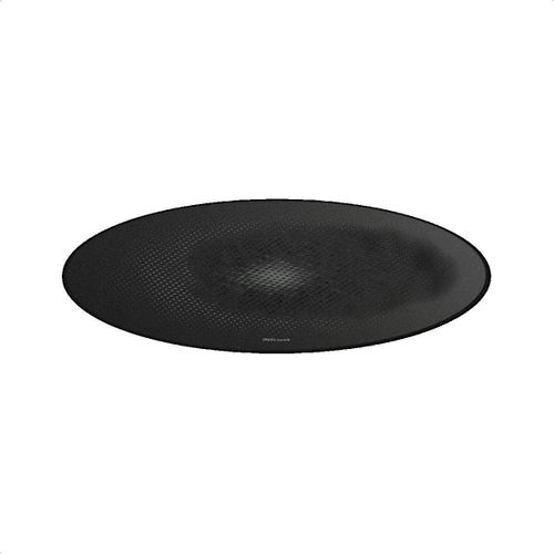 Set de table Tapis Mika rond antidérapant noir - Trust - Modalova