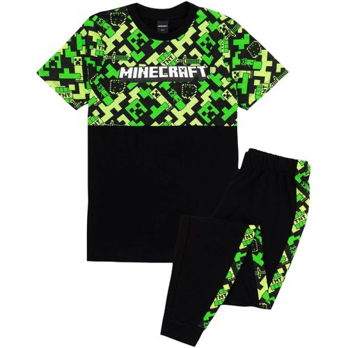 Ensembles de pyjama 8-9 ans NS7036 - Minecraft - Modalova