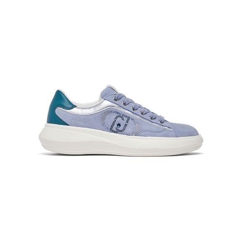 Baskets basses Sneakers en daim avec strass - Liu Jo - Modalova